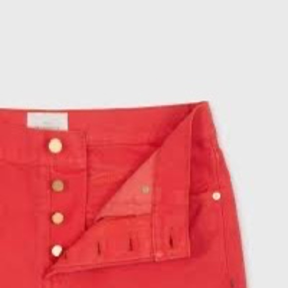 Sid Mashburn Slim Straight 5-Pocket Pants Vermillion Red Canvas 32x30 - Picture 2 of 12